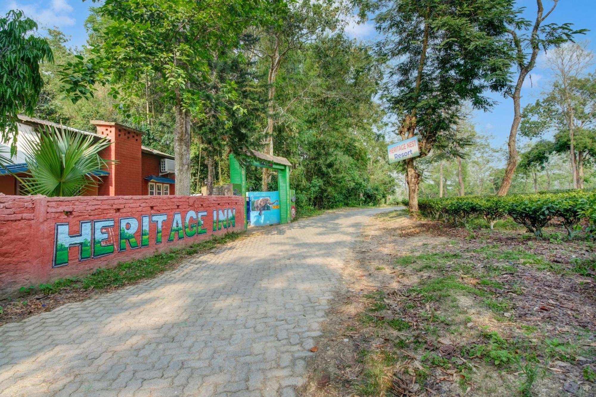 Hotel O Heritage Nest Resort Kazirnga Kaziranga Bagian luar foto